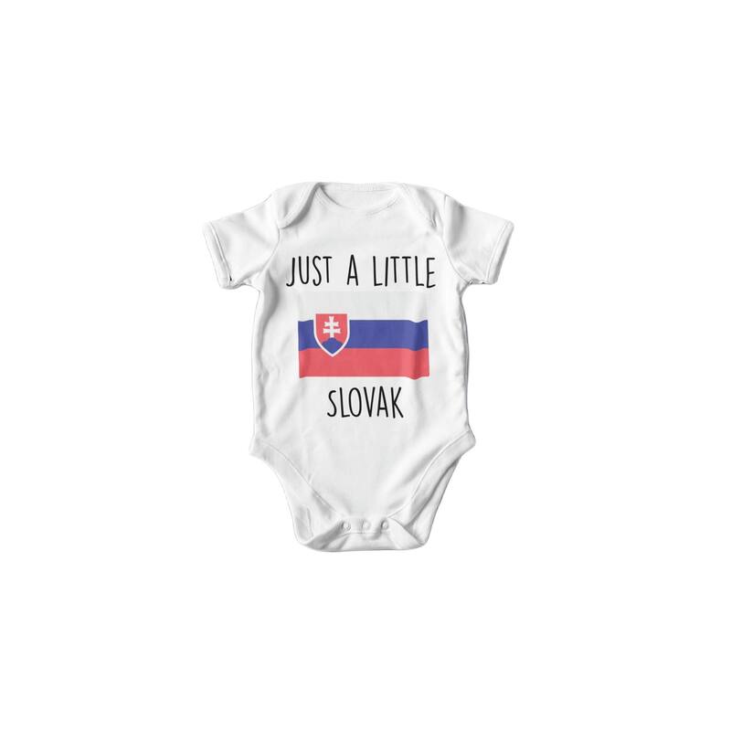 Slovakia - Baby Boy Girl Clothes Infant Bodysuit Funny Cute Newborn - Natural - Newborn