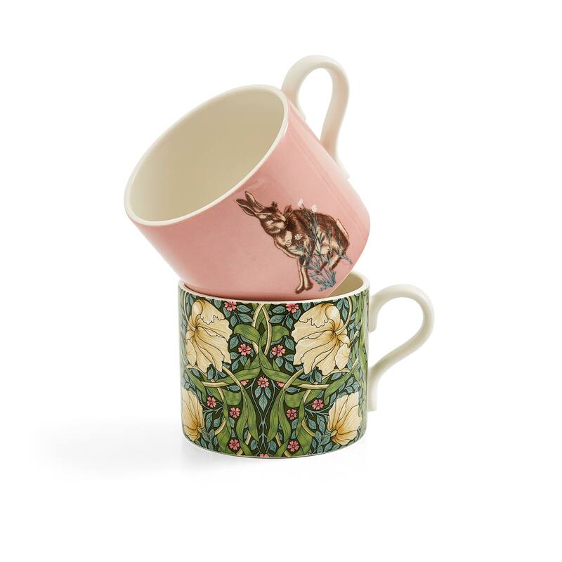 Spode Morris and Co Set of 2 Mugs