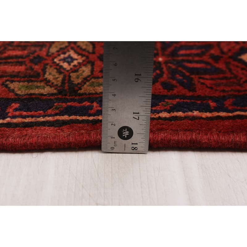 ECARPETGALLERY Hand-knotted Andelz Red Wool Rug - 3'6 x 6'7