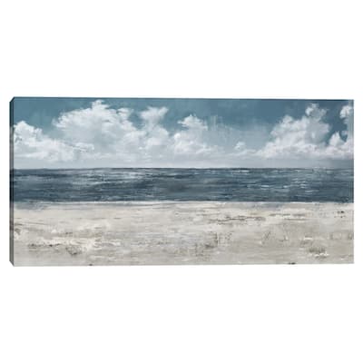 Beach Layers Light by Studio Arts Canvas Art Print