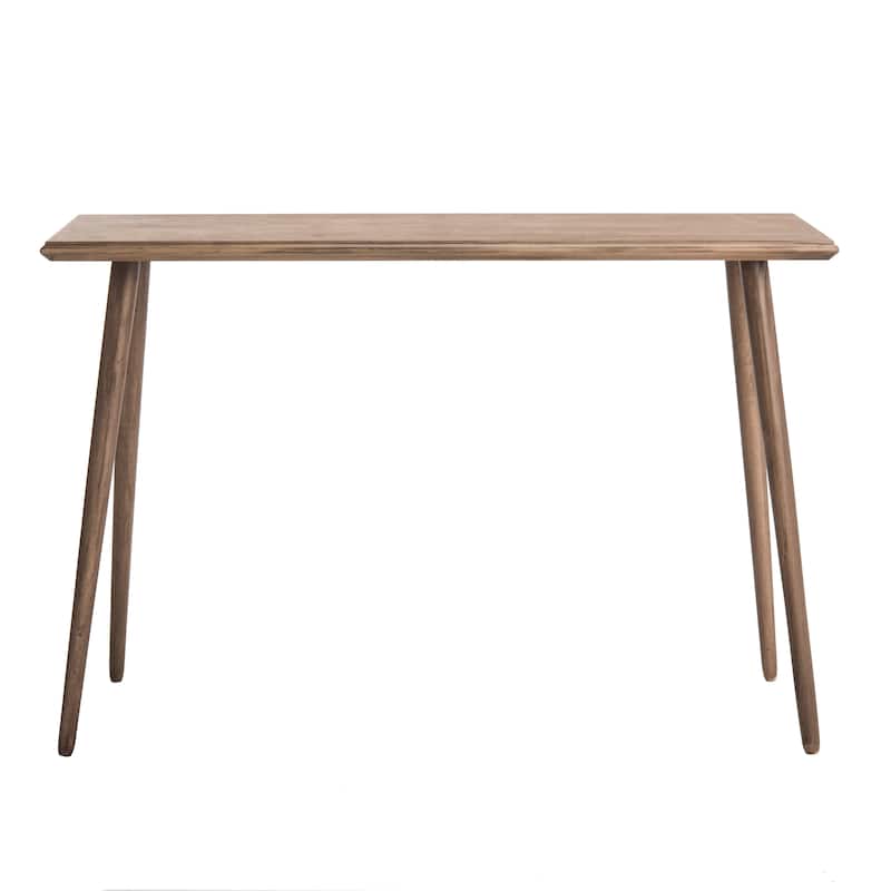 SAFAVIEH Eura Console Table - 47.3" x 15.8" x 32" - 47Wx16Dx32H - Light Brown