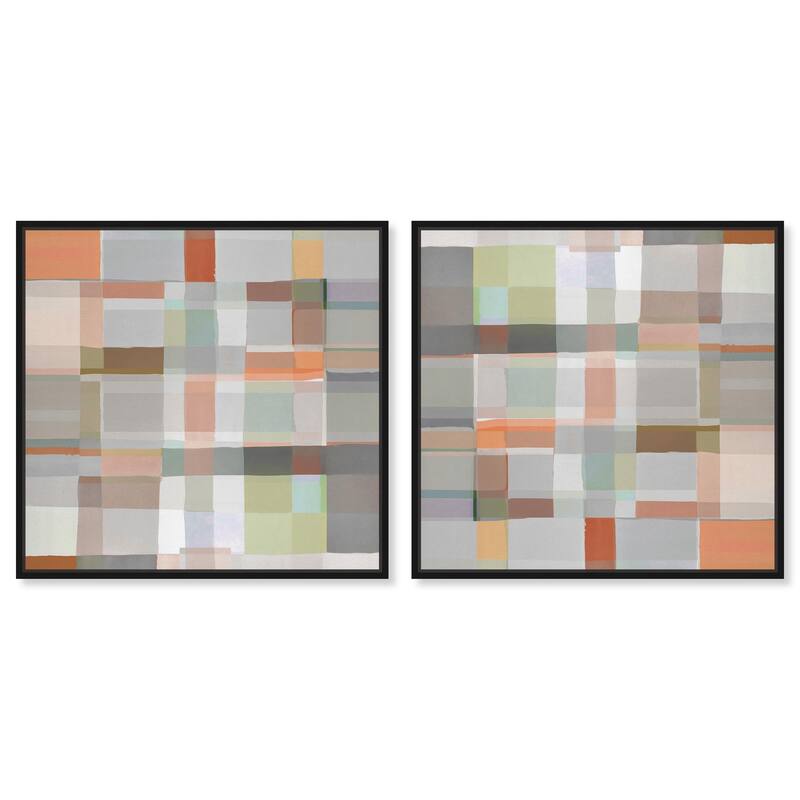 Pink Sneaker and Headphones Canvas by Art Remedy - 30" x 30" - White