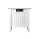 preview thumbnail 8 of 14, Nantucket Solid Wood Side Table with Built-In Charging