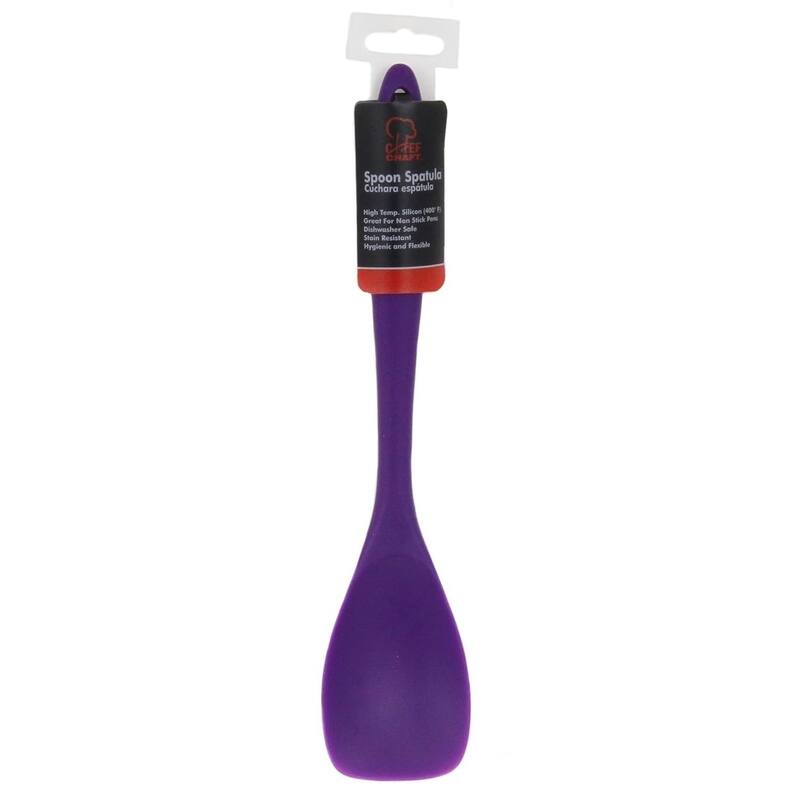 Chef Craft 11.5" Premium Heat Resistant Silicone Spoon Spatula Spoonula