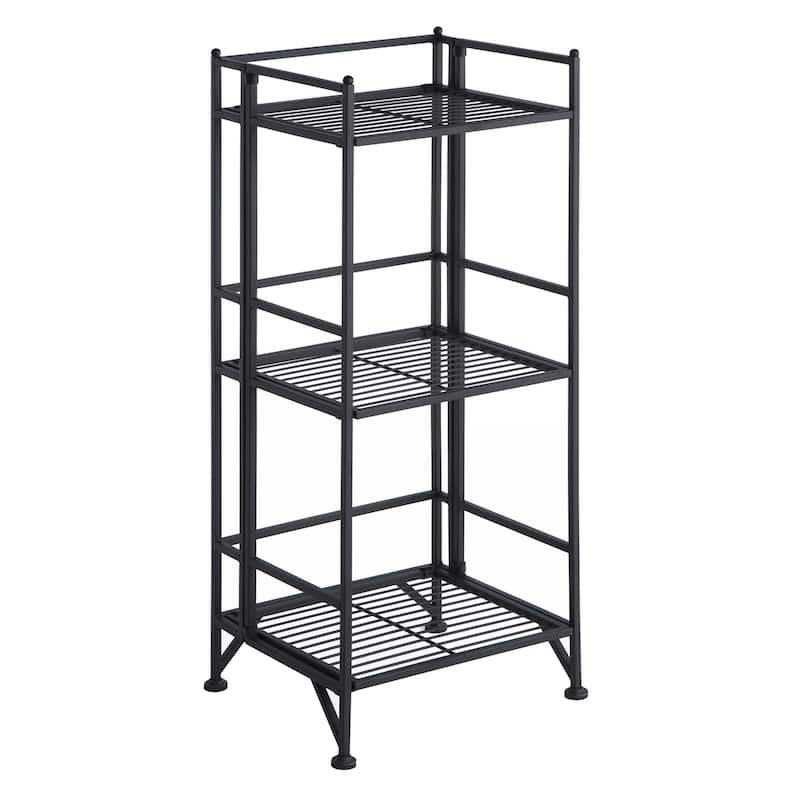 Convenience Concepts Xtra Storage 3 Tier Folding Metal Shelf