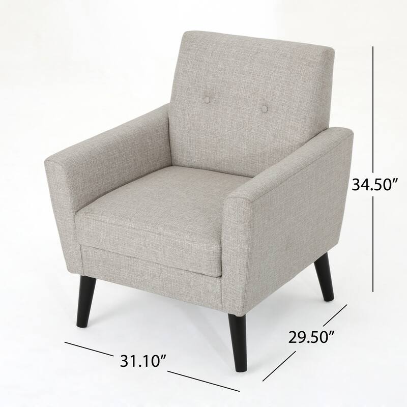 Beige Fabric Office Chair Club Chair Lounge Chair Dining Chair