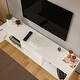 preview thumbnail 8 of 8, Timechee 69-in Modern TV Stand Console Center w/ Double Doors - 69"L