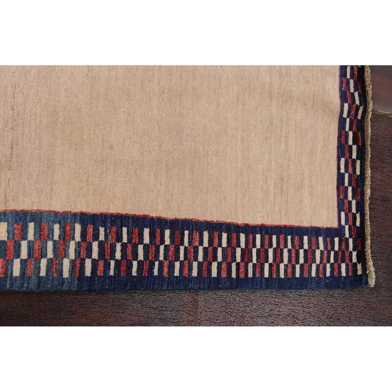 Gabbeh Kashkoli Oriental Staircase Runner Rug Hand-knotted Wool Carpet - 2'10" x 7'11"