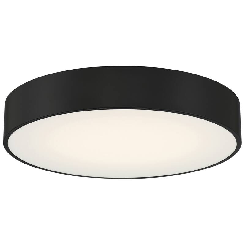 Access Lighting 49962LEDD/ACR Como 22" Wide LED Flush Mount Drum - Black