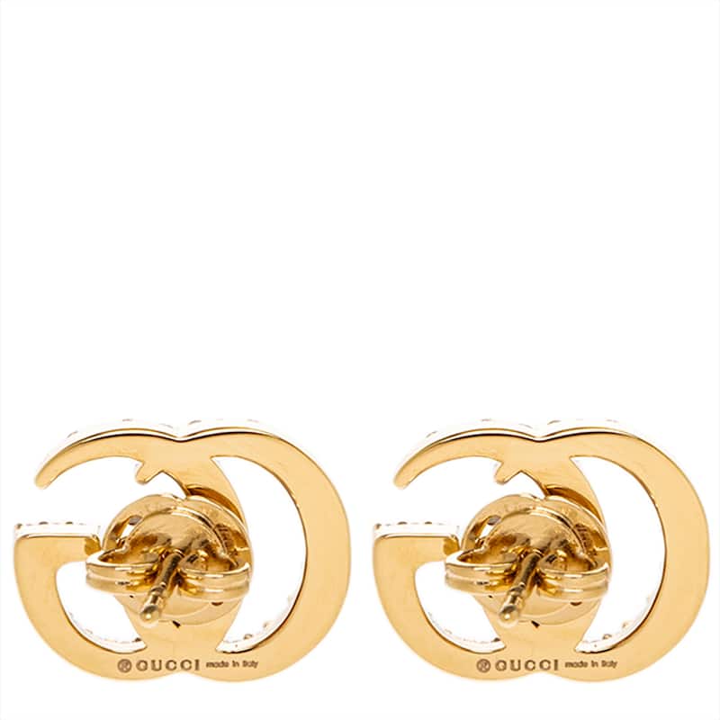 Gucci GG Marmont Crystal Earrings