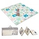 preview thumbnail 1 of 8, Multi-Color XPE Baby Play Mat, Dual-Sided, Foldable and Non-Slip - Multi - 79” L x 71” W Multi