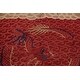 preview thumbnail 4 of 14, Antique Vegetable Dye Art Deco Chinese Oriental Wool Area Rug Handmade - 9'0" x 11'2"