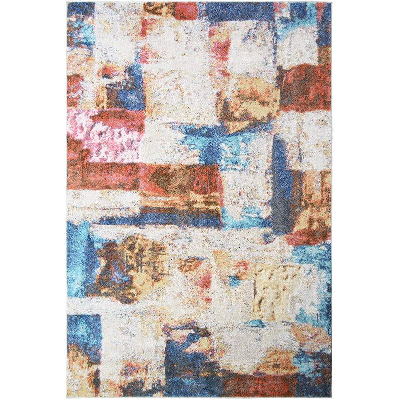 Barcelona Stucco Multi - 5'3"x7'3" - Multi