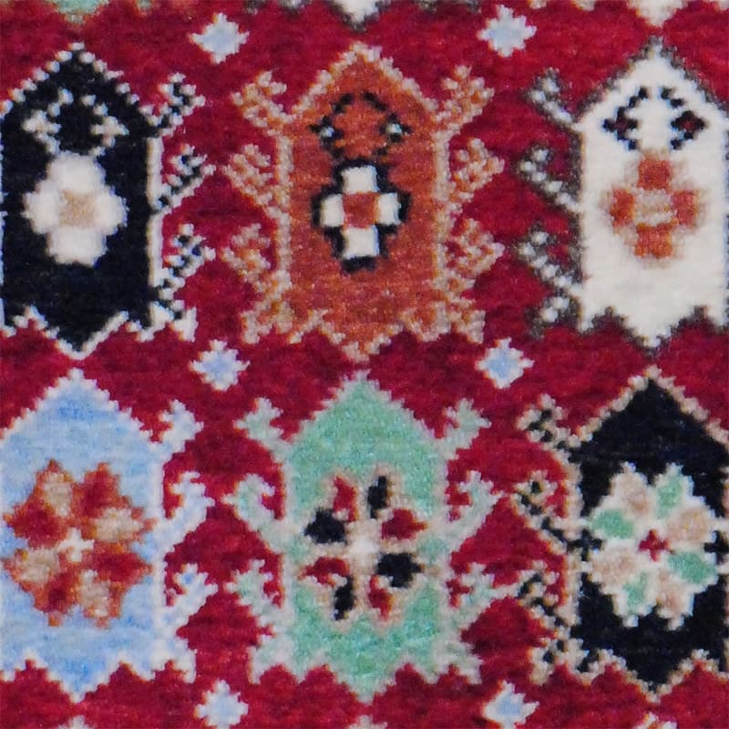 HERAT ORIENTAL Handmade Kazak Wool Rug - 2' x 3' - 2' x 3'