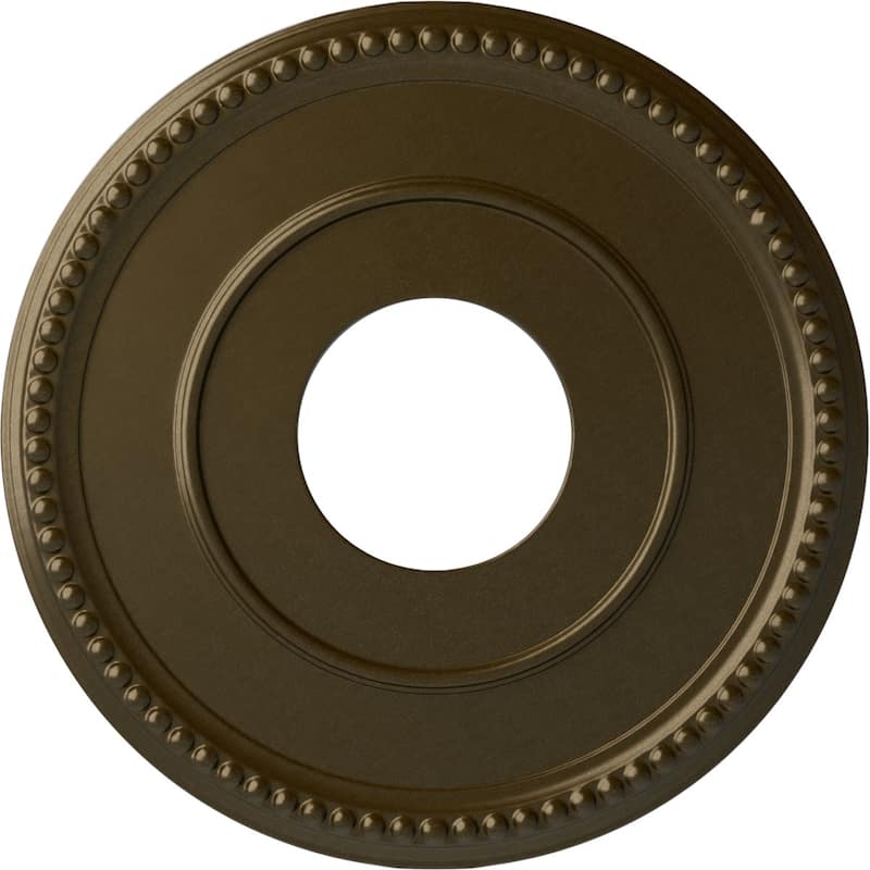 12 1/2"OD x 3 7/8"ID x 3/4"P Bradford Ceiling Medallion