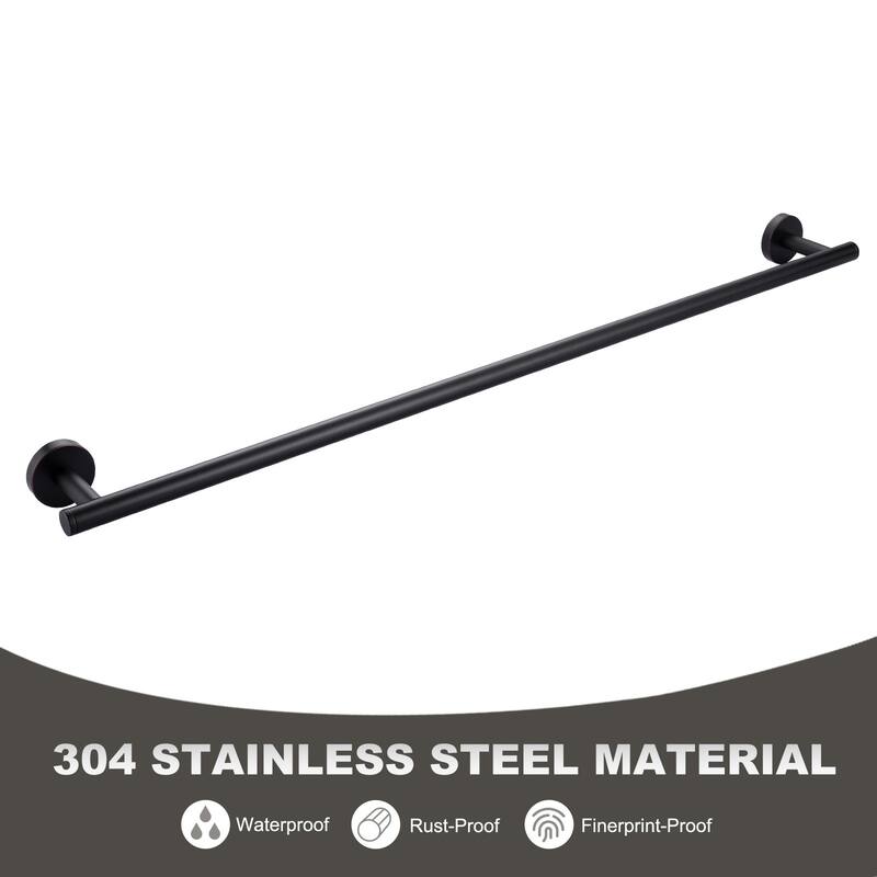 WOWOW Mutiple length Wall Mounted Stainless Steel Towel Bar