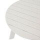 preview thumbnail 37 of 52, Elm Plus Outdoor Patio HDPE Round Coffee Table Side End Table