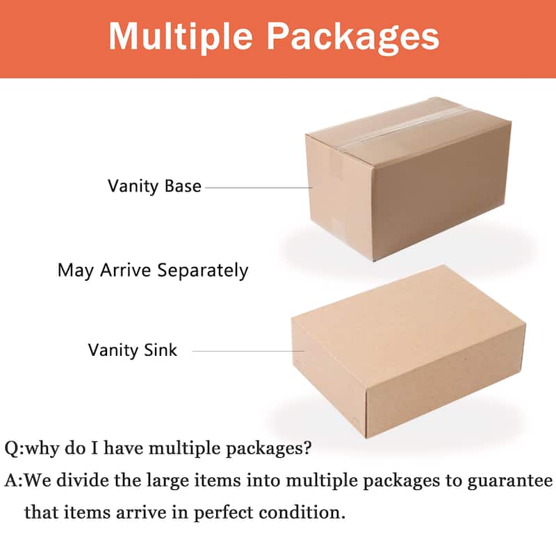 24 " Float Bathroom Vanity With Ceramic Basin Set,Wall Mounted White Oak Vanity With Soft Close Door,2 Pieces Parcel