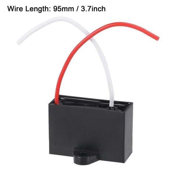 Ceiling Fan Capacitor CBB61 5uF 450V 2 Wires Metallized Film ...