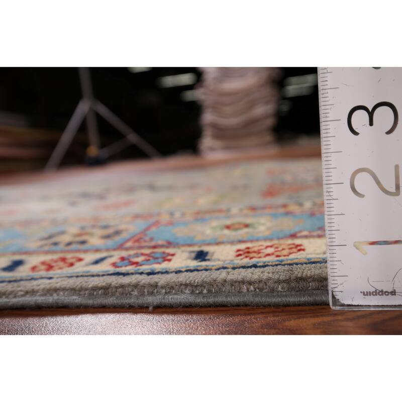 Kazak Oriental Foyer Rug Handmade Wool Carpet - 3'3" x 4'10"