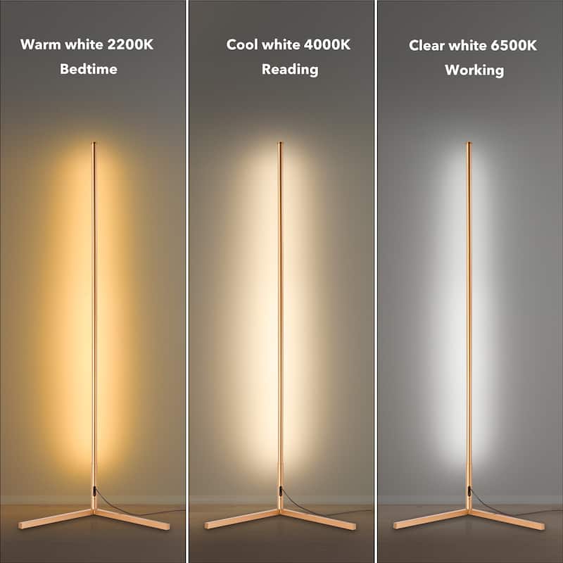 Minimalism RGB Corner Floor Lamp-Set Of 2