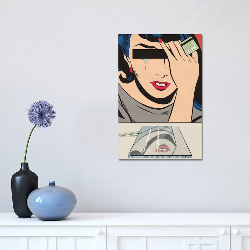 iCanvas "Cocaine" by Joseph McDermott Canvas Print - 18x12x1.5