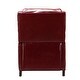 preview thumbnail 10 of 166, Brigida Multifunctional Modern Genuine Leather Nailhead Trim Recliner with Adjustable Footrest Set of 2 by HULALA HOME
