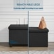 preview thumbnail 62 of 62, Nestl Storage 30-In Storage Ottoman Bench with Storage Bins for Bedroom - Folding Foot Rest Ottoman with Storage for Living Room