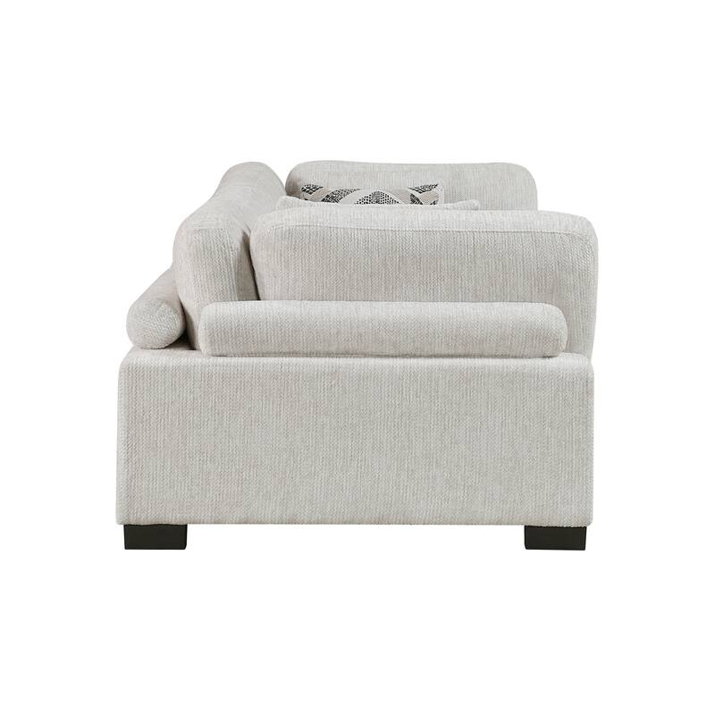 Abbeville Microfiber Living Room Sofa