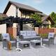 Option Grey-Gray Rattan
