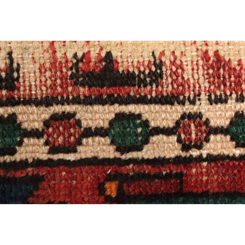 ECARPETGALLERY Hand-knotted Andelz Dark Red Wool Rug - 3'3 x 6'6