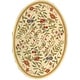 preview thumbnail 30 of 104, SAFAVIEH Handmade Chelsea Jalisa French Country Floral Wool Rug 7'6" x 9'6" Oval - Ivory - Oval