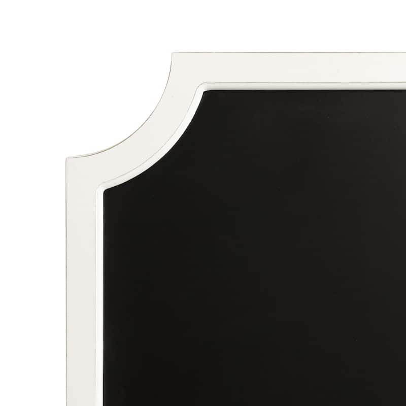 Kate and Laurel Hogan Framed Scallop Chalkboard