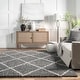 preview thumbnail 19 of 48, Nuloom Kesha Contemporary Trellis Shag Area Rug