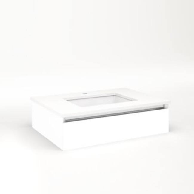 Robern VM30H1D21FN Cartesian 30-1/8" x 7-1/2" x 21-3/4" Vanity with - White