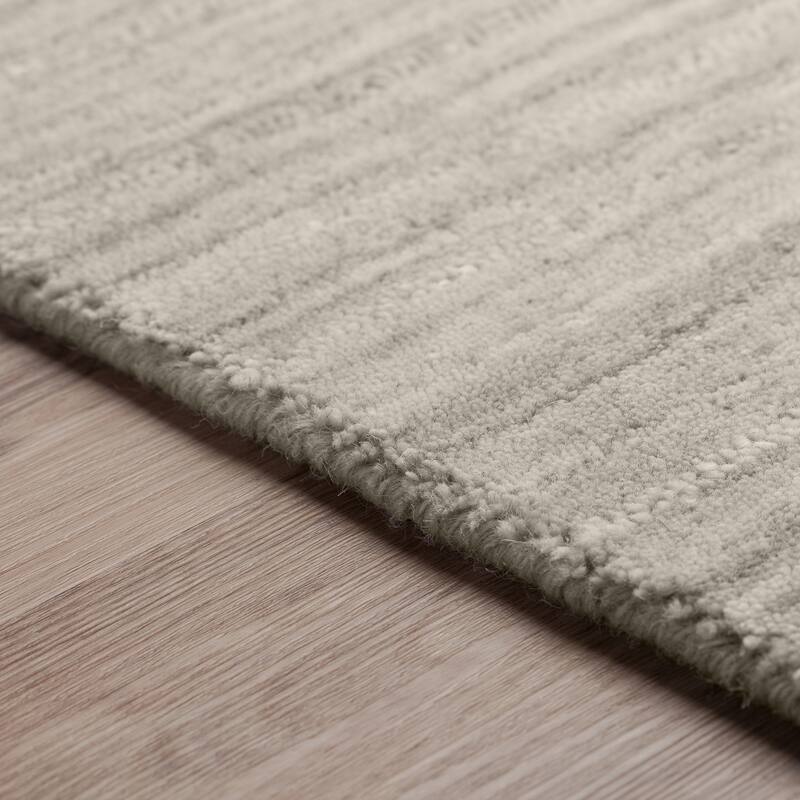 Addison Cooper Multi Shade Solid Wool Area Rug