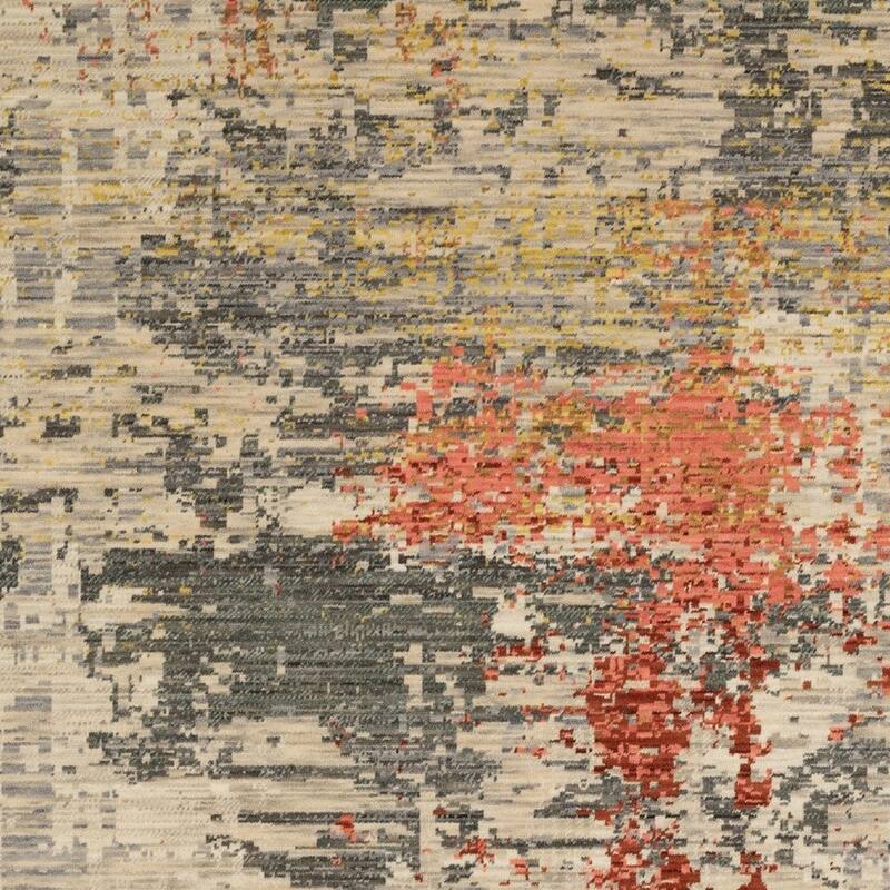 HomeRootsAbstract Modern Rectangle Area Rug