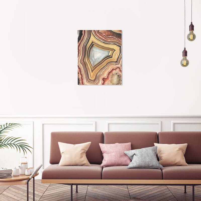 Wynwood Studio Canvas Abstract Gold Inspired Gold and Modern & Contemporary Wall Art Canvas Print - 20 x 30