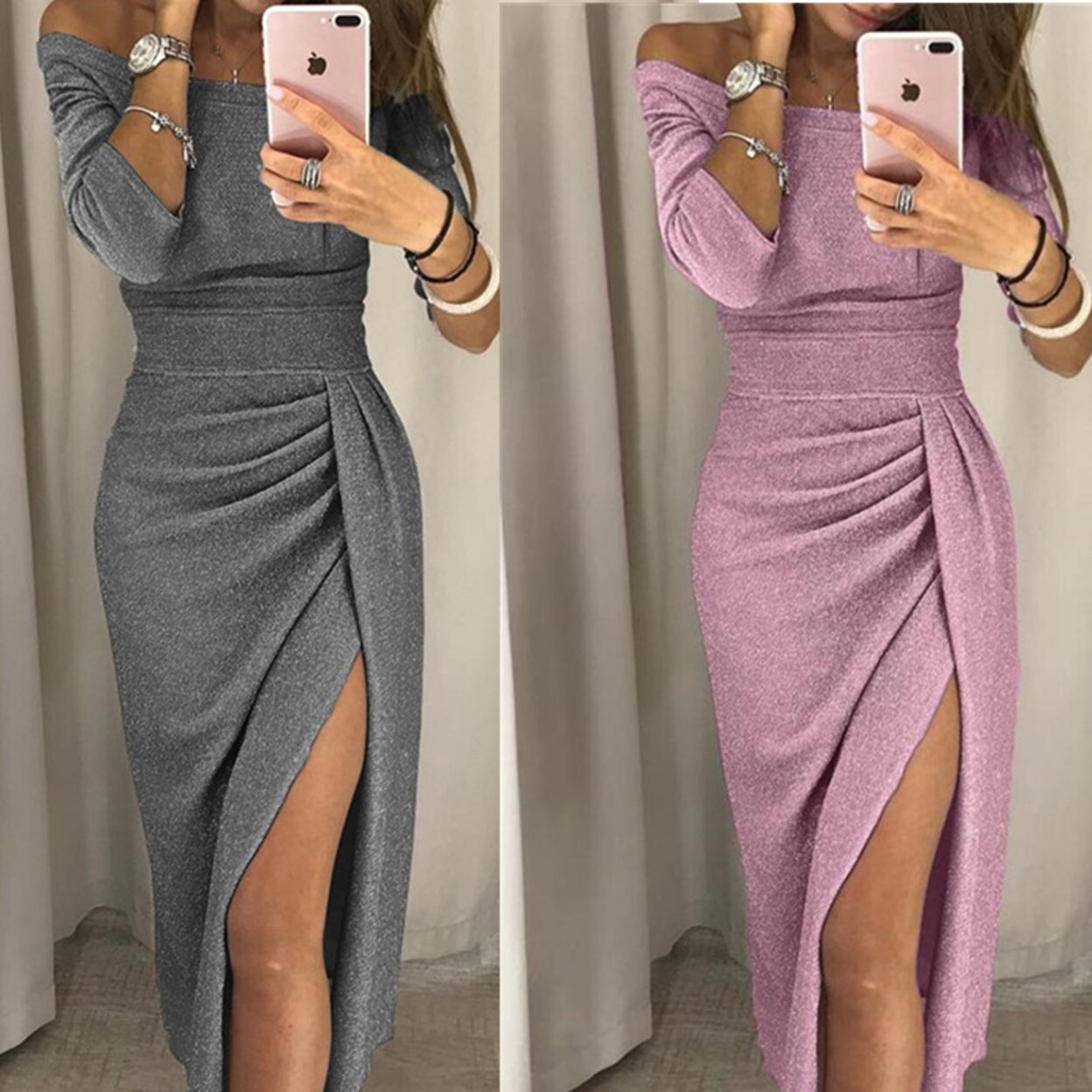 ladies full open dress