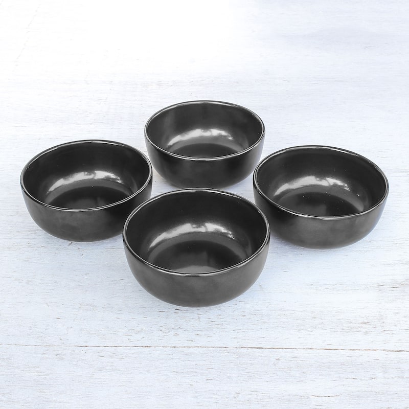 Novica Handmade Subtle Flavor Ceramic Bowls (Set Of 4)