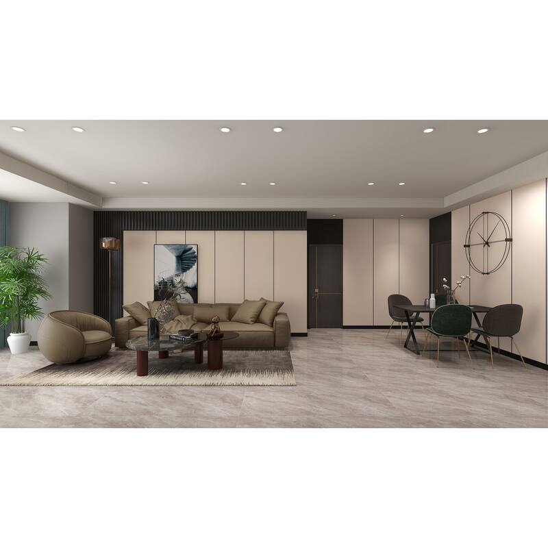 93 in. x 6 in x 0.8 in. Solid Wood Wall Siding Board - 3pc+1pc EndTrim