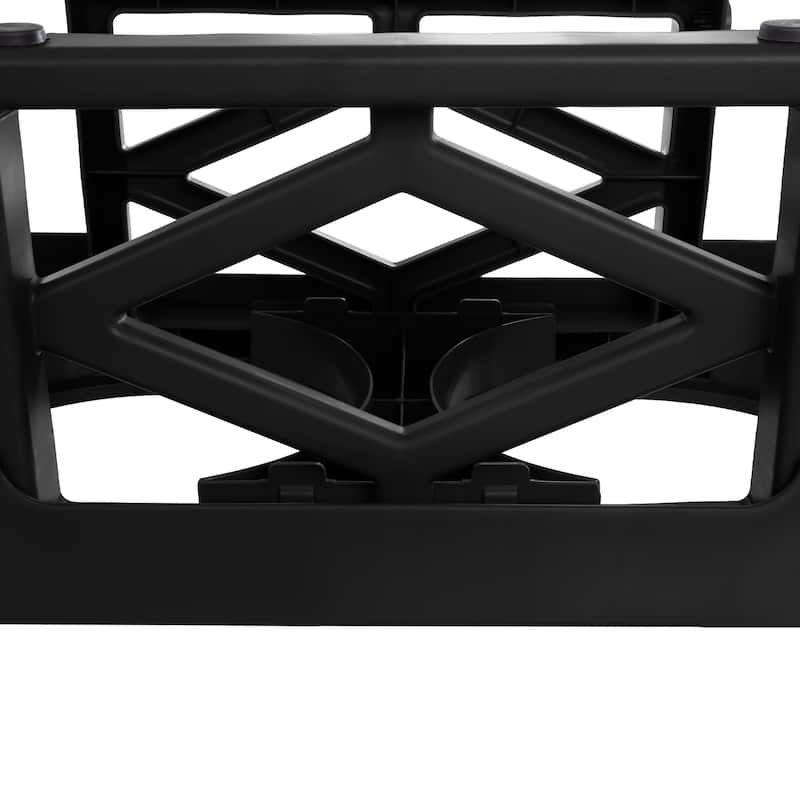 PETMAKER Elevated Dog Bowl Stand - Adjustable Stand and Dog Bowls