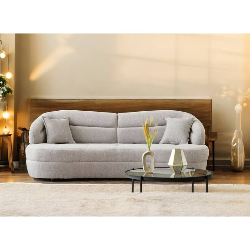 Softy 2 Pieces Living Room Sets 1 Sofa 1 Chair