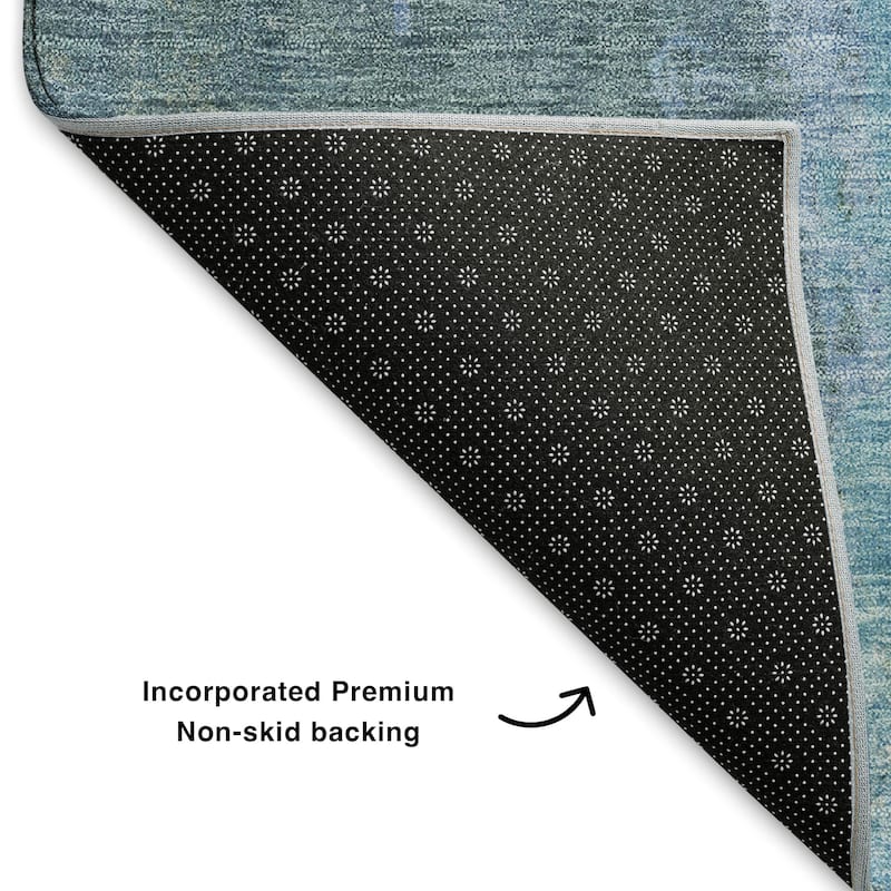 Premium Washable Super Soft Vintage Traditional Mayfield Rug