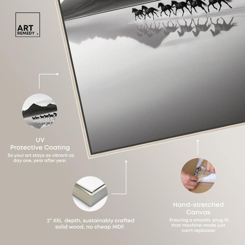 Run of Freedom I Canvas by Art Remedy