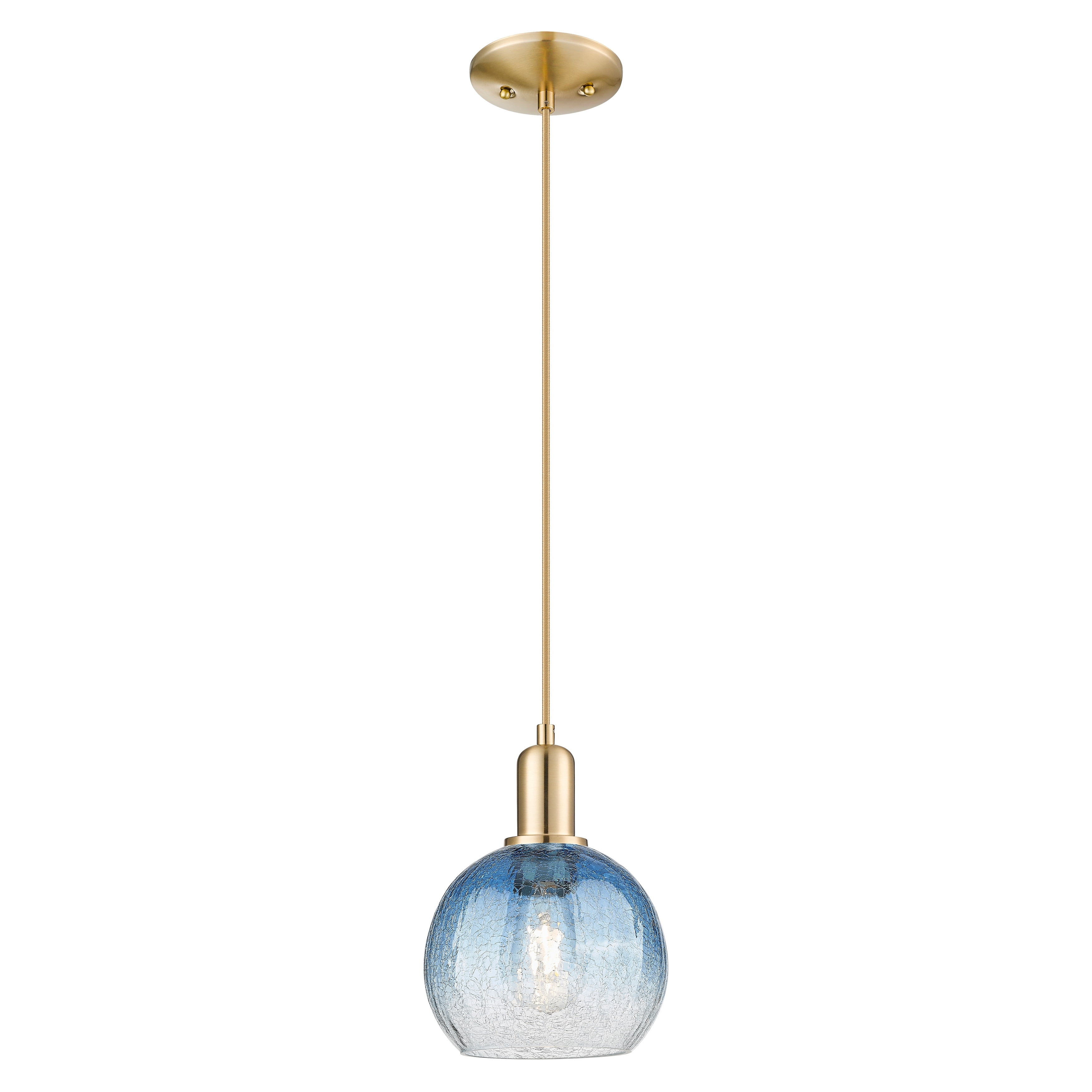 Innovations Lighting Downtown Urban - Brookhaven Globe - 1 Light 8" Cord Hung Mini Pendant
