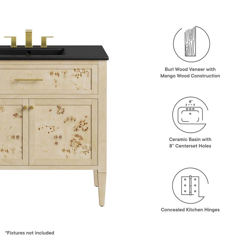 Elysian Bathroom Vanity Basin Included