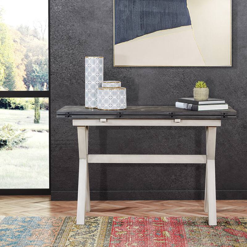 OSP Home Furnishings Flip Top Table