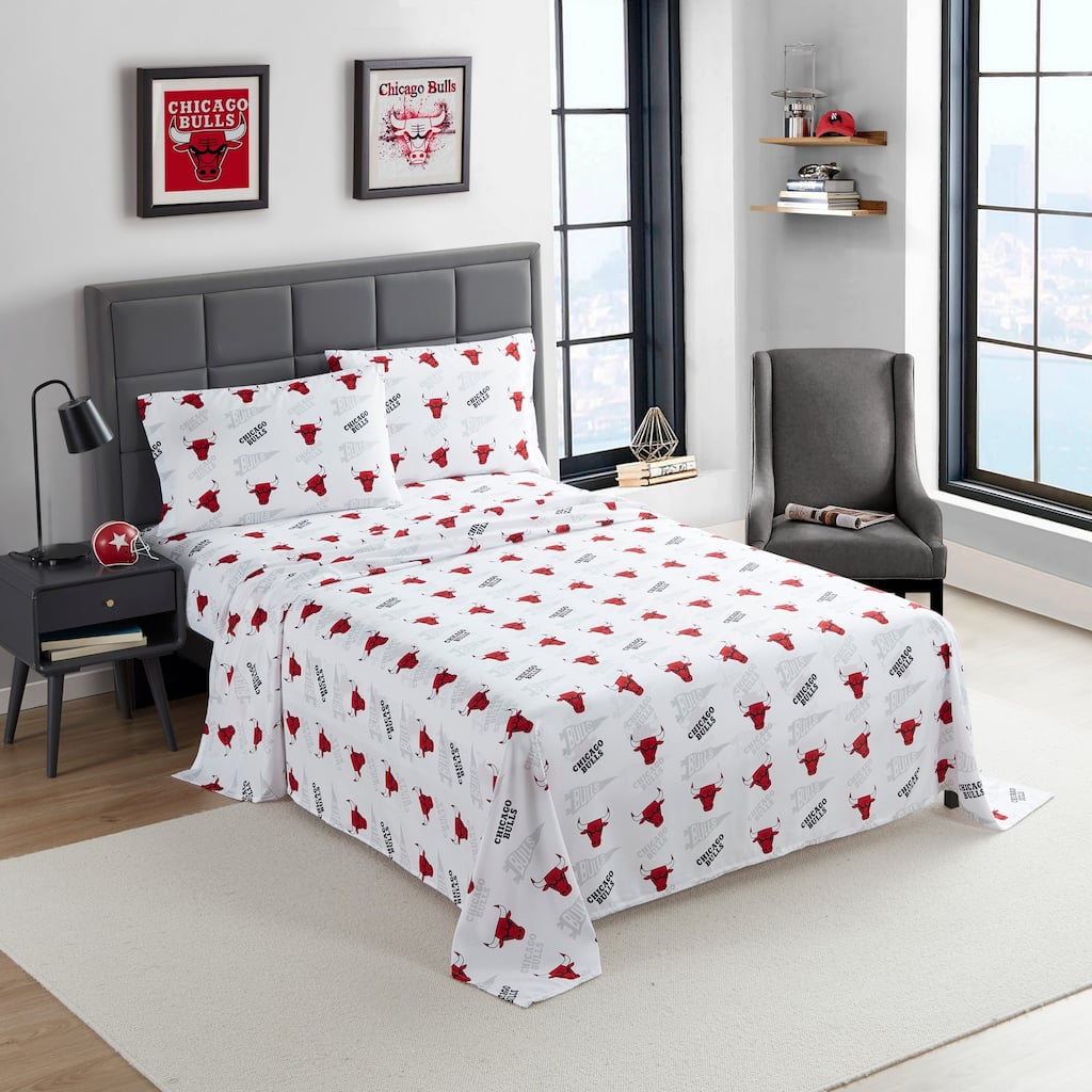 NBA Officially Licenced Chicago Bulls Sheet Set