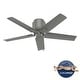 preview thumbnail 2 of 21, Hunter 44" Terrace Cove Outdoor Low Profile Ceiling Fan and Pull Chain, Damp-Rated